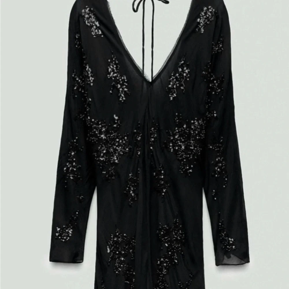 Zara Black Midi Dress
EMBROIDERED SEQUIN MIDI Dress CW Collection - Picture 4 of 13